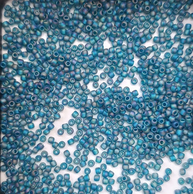 ROUND 11/0 167BDF BLUE ZIRCON SHIMMER