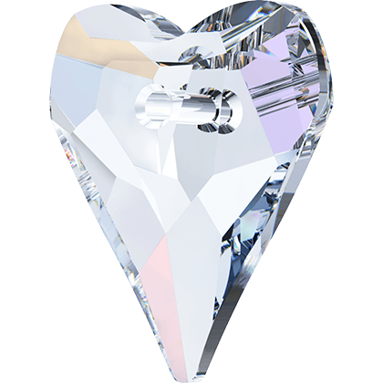 6240 WILD HEART PENDANT -CRYSTAL AURORA BOREAL