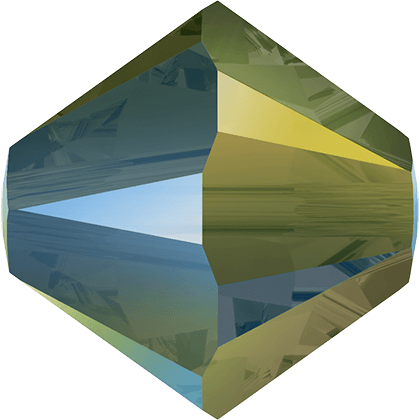 5328 XILION BEAD - CRYSTAL IRIDESCENT GREEN