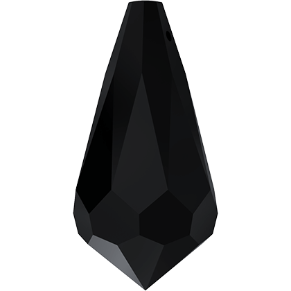 6000  CLASSIC DROP PENDANT- JET