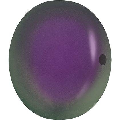 5810 CRYSTAL ROUND PEARL - CRY IRIDESCENT PURPLE  PEARL