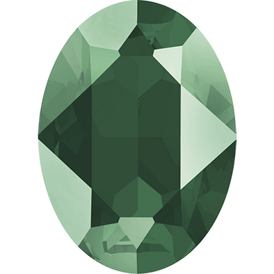 4120 OVAL FANCY STONE CRYSTAL ROYAL GREEN