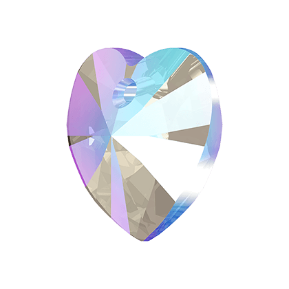 6228 XILION HEART PENDANT-LIGHT SAPPHIRE SHIMMER
