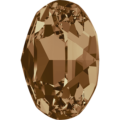 4120 OVAL FANCY STONE LIGHT SMOKED TOPAZ F