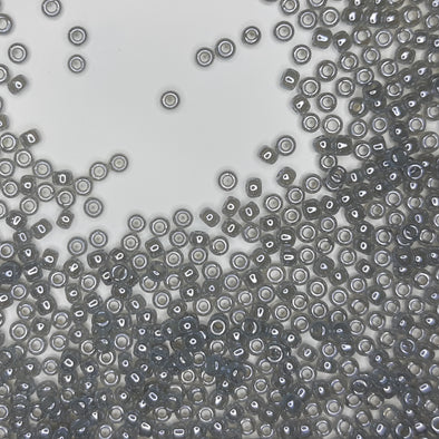 ROUND 11/0 150 BRILLANT PASTEL PEARL GREY